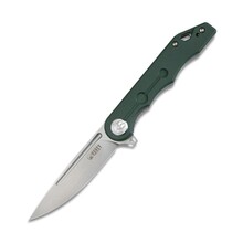 KUBEY Mizo Liner Lock Flipper Folding Knife Green G10 Handle KU312F - KNIFESTOCK