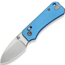 Civivi Baby Banter 2 Ben Petersen Blue Aluminum HandleSatin Finished Nitro-V Bl - KNIFESTOCK