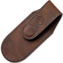 Magnetic Leather Pouch Brown Large 09BO292 - KNIFESTOCK