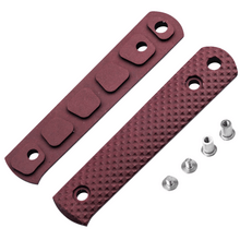 Böker Manufaktur Solingen BFF Packlite Handle Scales Richlite Redstone Pyramid 190685 - KNIFESTOCK