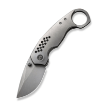 We Knife Envisage Gray Titanium Handle WE22013-1 - KNIFESTOCK