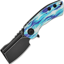 Kansept Mini Korvid Black Stonewashed 154CM Jade G10 with Icicle Camo T3030C2 - KNIFESTOCK