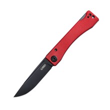 KUBEY Akino Lockback Pocket Folding Knife Red G10 Handle KU2102C - KNIFESTOCK