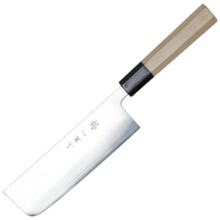 Dellinger Nakiri Knife 165 mm - Hokiyama - Tosa-Ichi - White Octagonal - KNIFESTOCK