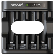 Xtar LC4-Type-C 1.5V Li-ion AA/AAA battery charger, 1*A-C cable - KNIFESTOCK