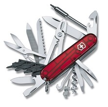 Victorinox 1.7775.T Cyber Tool 41 Taschenmesser transparentes Rot - KNIFESTOCK