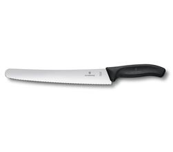 Victorinox nůž na pečivo 26 cm 6.8633.26G černý - KNIFESTOCK