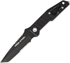 Real Steel T99T geheel zwart 3921 - KNIFESTOCK