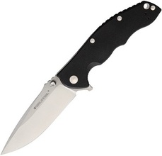 Real Steel T101 zwart satijn 7520 - KNIFESTOCK