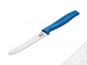 BÖKER sada nožov na chlieb 21cm 03BO007 modrá 6 ks - KNIFESTOCK