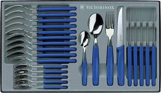 Victorinox sada príborov 24ks modrý 5.1232.24 - KNIFESTOCK
