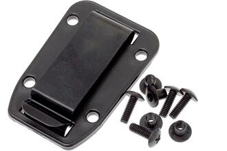 ESEE Clip Plate For Izula Sheath, Black ESEE-IZBC - KNIFESTOCK