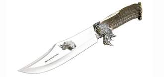 MUELA B.F-RHINO Luxury Hunting Knife, Limited Edition - KNIFESTOCK