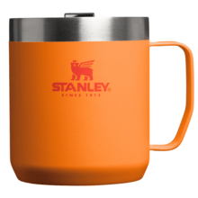 Stanley  Termohrnek The Stay-Hot Camp Mug 350 ml/12oz Goldenrod Coral 10-09366-339 - KNIFESTOCK