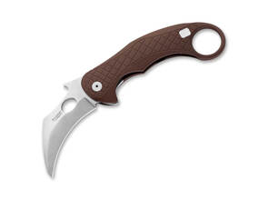 LionSteel L.E. One Brown Stone Washed 01LS204 - KNIFESTOCK
