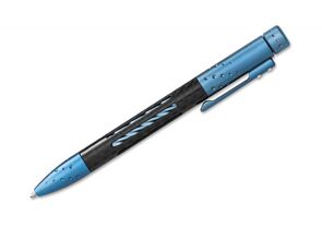 Lionsteel Nyala Pen Carbon Matte taktické pero 09LS027 modré - KNIFESTOCK