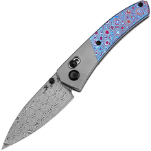Kansept Dako Damascus 0.118" / 3.0mm Titanium, Timascus K1101V4 - KNIFESTOCK
