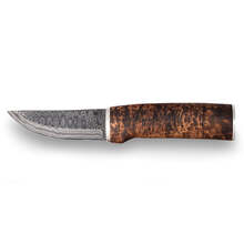 Couteau de chasse ROSELLI, Damas (dans une boîte spéciale avec aiguiseur diamant), RD300P - KNIFESTOCK