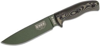 ESEE Model 6 OD Green Blade, 3D OD Green/Black G-10 6POD-003 - KNIFESTOCK