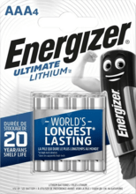 E301535702 Energizer Ultimate Lithium Mikrotužka AAA/4 LR03/4 - KNIFESTOCK