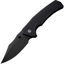 Civivi Vexillum Milled Black G10 Handle C23003D-1 - KNIFESTOCK