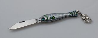 MIKOV rybička 130-NZn-1/KZ MELIA vreckový nôž 5,5 cm  - KNIFESTOCK