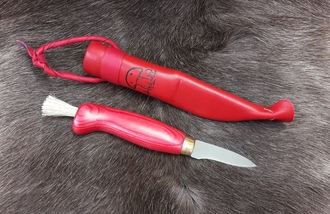 Wood Jewel WJ92Z väri RED Mushroom Knife Red - KNIFESTOCK