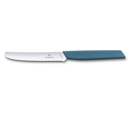 VICTORINOX Modern Tomato and Table Knife, Cornflower Blue 6.9006.11W2 - KNIFESTOCK