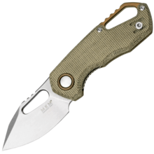 MKM ISONZO M390 Green canvas micarta BÖHLER M390 MK FX03M-3GC - KNIFESTOCK