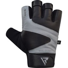 RDX GYM GLOVE LEATHER S14 GRAY XXXL - KNIFESTOCK