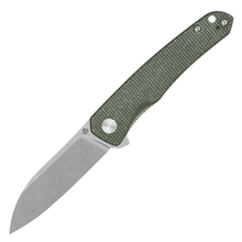 QSP Knife Otter,14C28N Blade, Green Micarta Handle QS140-E1 - KNIFESTOCK