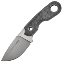 Viper BERUS1 Drop Point Stonewash M390, Black Canvas Micarta, Kydex VT4012CB - KNIFESTOCK