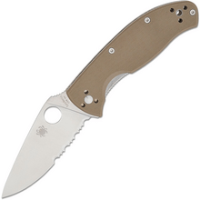 Spyderco Tenacious Brown G-10 CPM M4 Reveal 13 C122GBNM4PS - KNIFESTOCK