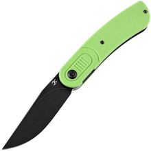 Kansept Reverie Black TiCn Coated 154CM Grass Green G10 T2025A4 - KNIFESTOCK