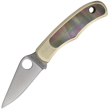 Spyderco Bug Nickel Silver Abalone C133AP - KNIFESTOCK