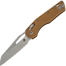 Microtech MSI  RAM-LOK  Frag G10 Tan Stonewash Full Serrated 210-12FRGTTA - KNIFESTOCK