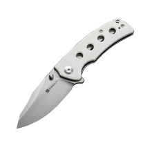 Sencut Excalis White G10 Handle Satin Finished 9Cr18MoV BladeLiner Lock S23068- - KNIFESTOCK