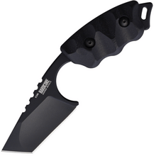 Hardcore Hardware HHA Kompaktes Feststehendes Messer - Tanto LFK-04 - K340-Schwarz (BLK) - KNIFESTOCK