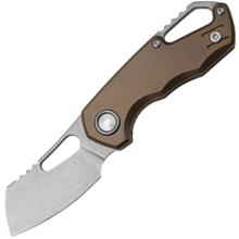 MKM ISONZO M390 Bronze anodized titanium BÖHLER M390 MK FX03M-2TBR - KNIFESTOCK