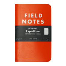 Field Notes Expedition Edition 3-Pack (Dot-graph, waterproof) FNC-17 - KNIFESTOCK