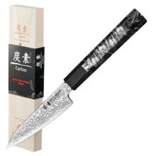 Dellinger Paring Knife 105 mm Dellinger Carbon Fiber Octagon® - KNIFESTOCK