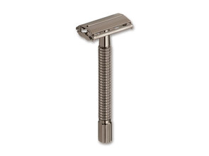 Boker Safety Razor Butterfly L Gunmetal Gray 04BO219 - KNIFESTOCK