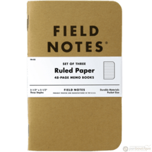 Field Notes Original Kraft Ruled 3-Pack FN-02 - KNIFESTOCK