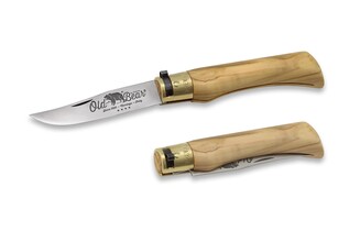 OLD BEAR® CLASSICAL - STAINLESS STEEL, OLIVE L 9307/21_LU - KNIFESTOCK