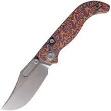 Vosteed S35VN Stonewash Cupru Raindrop Micarta A3904 - KNIFESTOCK