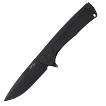 ANV Knives ANVZ100-021 Z100 Sleipner DLC Liner Lock Plain Edge G10 - KNIFESTOCK