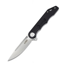 KUBEY Mizo Liner Lock Flipper Folding Knife Black G10 Handle KU312A - KNIFESTOCK