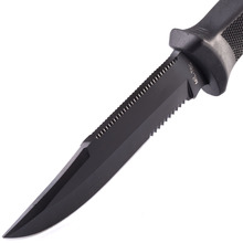 Mil-Tec Taktikai Kés M.Gumimarkolat Fekete 15358002 - KNIFESTOCK