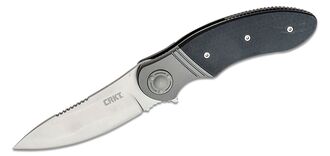 CRKT HOOTENANNY™ BLACK SILVER CR-K300KXP - KNIFESTOCK