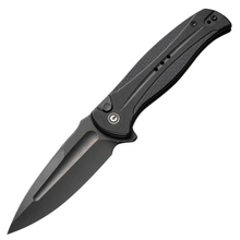 CIVIVI Incindie Black G10 HandleBlack Stonewashed 14C28N BladeButton Lock C230 - KNIFESTOCK